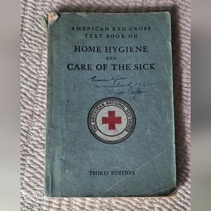 American Red Cross Home Hygiene Textbook 1925